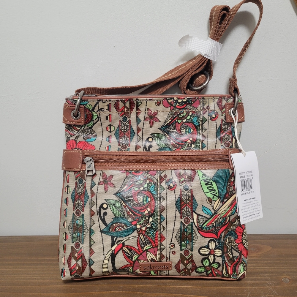 Sakroots Crossbody   (Artist Circle)